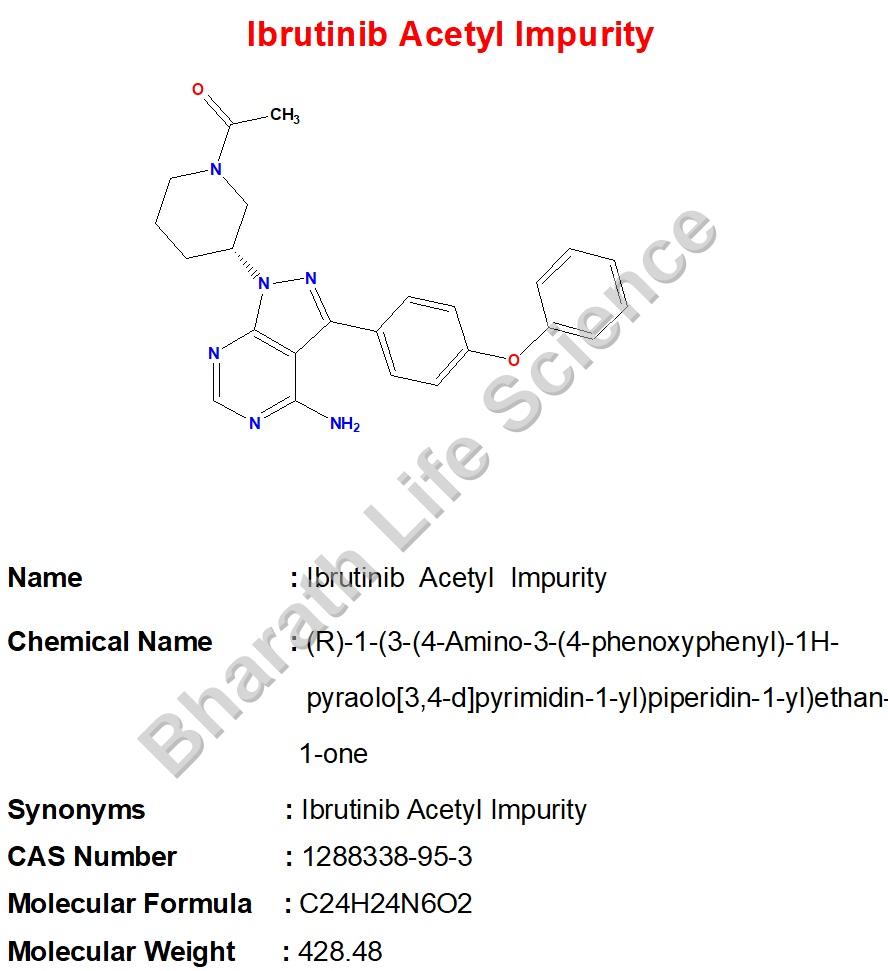 Ibrutinib  Acetyl  Impurity 